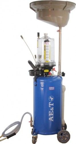 Маслосборная установка AE&T HC-2197 пневмо, объем 76 л (сбор и замена масла) - изображение 2