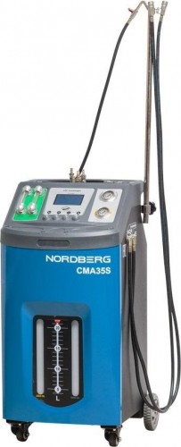 Маслосборная установка NORDBERG CMA35S для промывки и замены масла в акпп (синяя) ЦБ-00007356
