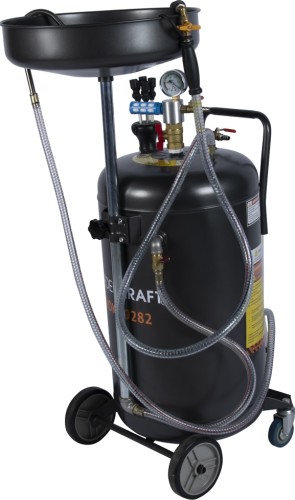 Маслосборная установка WiederKraft WDK-89282 80л c воронкой и откачкой через щуп в0000128348