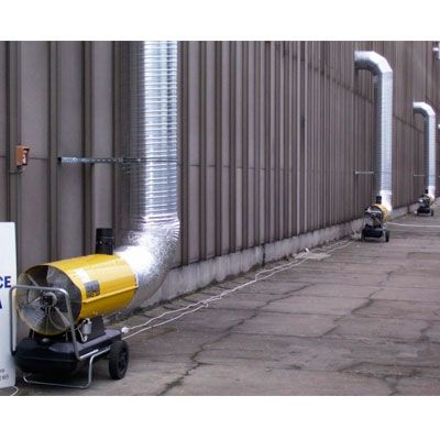 Дизельная тепловая пушка MASTER BV 110E (непрямой нагрев) - изображение 2