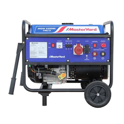 Бензиновый сварочный генератор MasterYard MGW 4500RE-190/1 - изображение 4