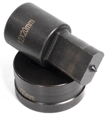 Матрица КВТ МПШО-12*20/110 для перфорации шин к-кт 85336