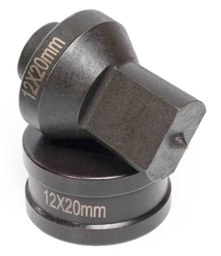 Матрица КВТ МПШО-12x20 для перфорации шин к-кт 77722