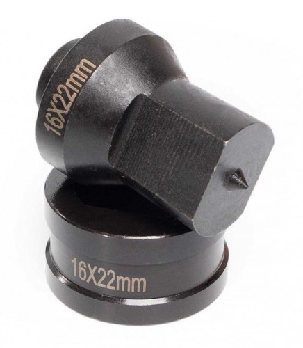 Матрица КВТ МПШО-16х22 для перфорации шин к-кт 85326