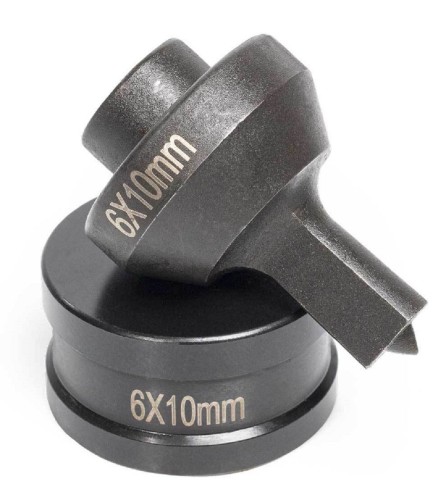 Матрица КВТ МПШО-6х10 для перфорации шин к-кт 77719