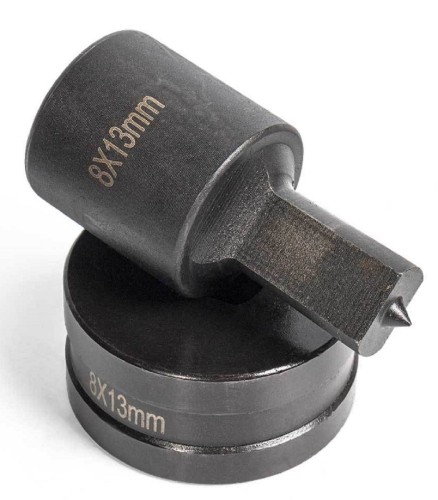 Матрица КВТ МПШО-8*13/110 для перфорации шин к-кт 85334