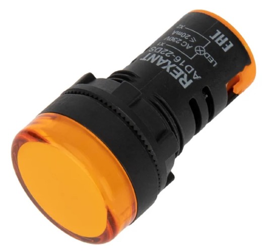 Матрица светодиодная REXANT 36-4742 AD22-230 В желтая (уп. 10 штук )