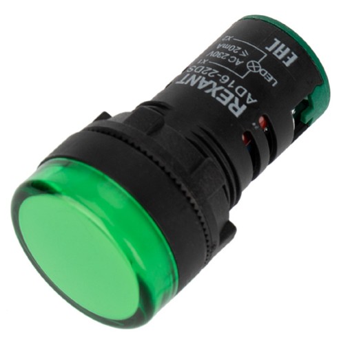 Матрица светодиодная REXANT 36-4741 AD22-230 В зеленая (уп. 10 штук )