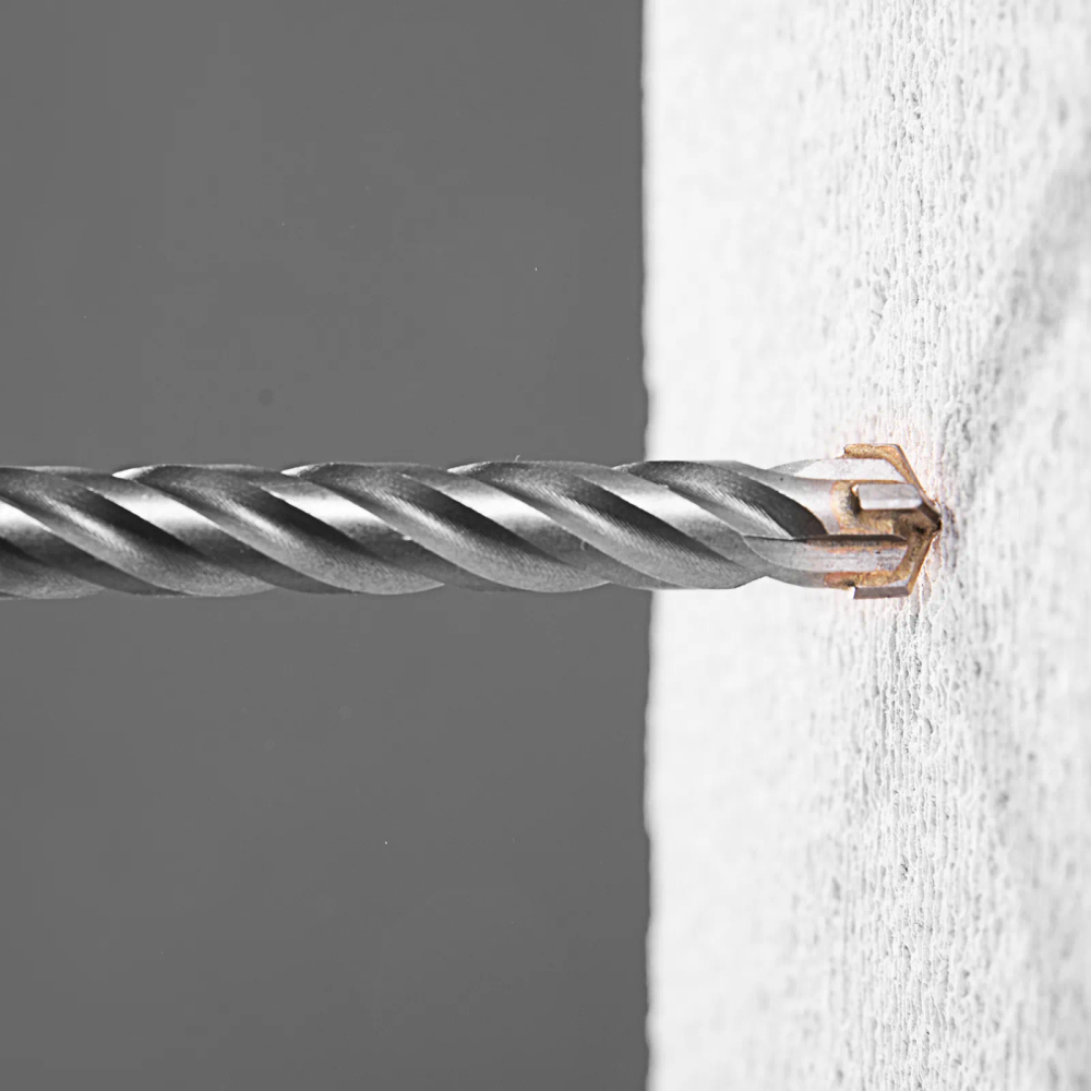 Бур по бетону Matrix 12 x 210 мм, SDS Plus c крестовой пластиной Matrix - изображение 3