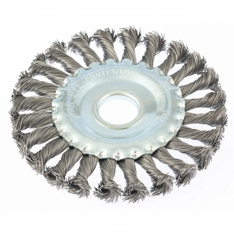 Щетка Matrix для УШМ 125 мм (витая проволока) - изображение 2