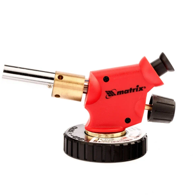 Профессиональная горелка на бутановый баллон, пьезоподжиг Matrix - изображение 12