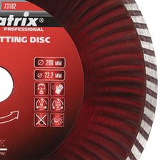 Алмазный диск MATRIX Турбо 200х22,2 мм (сухая резка) - изображение 4