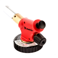 Профессиональная горелка на бутановый баллон, пьезоподжиг, расширенное сопло Matrix - изображение 9