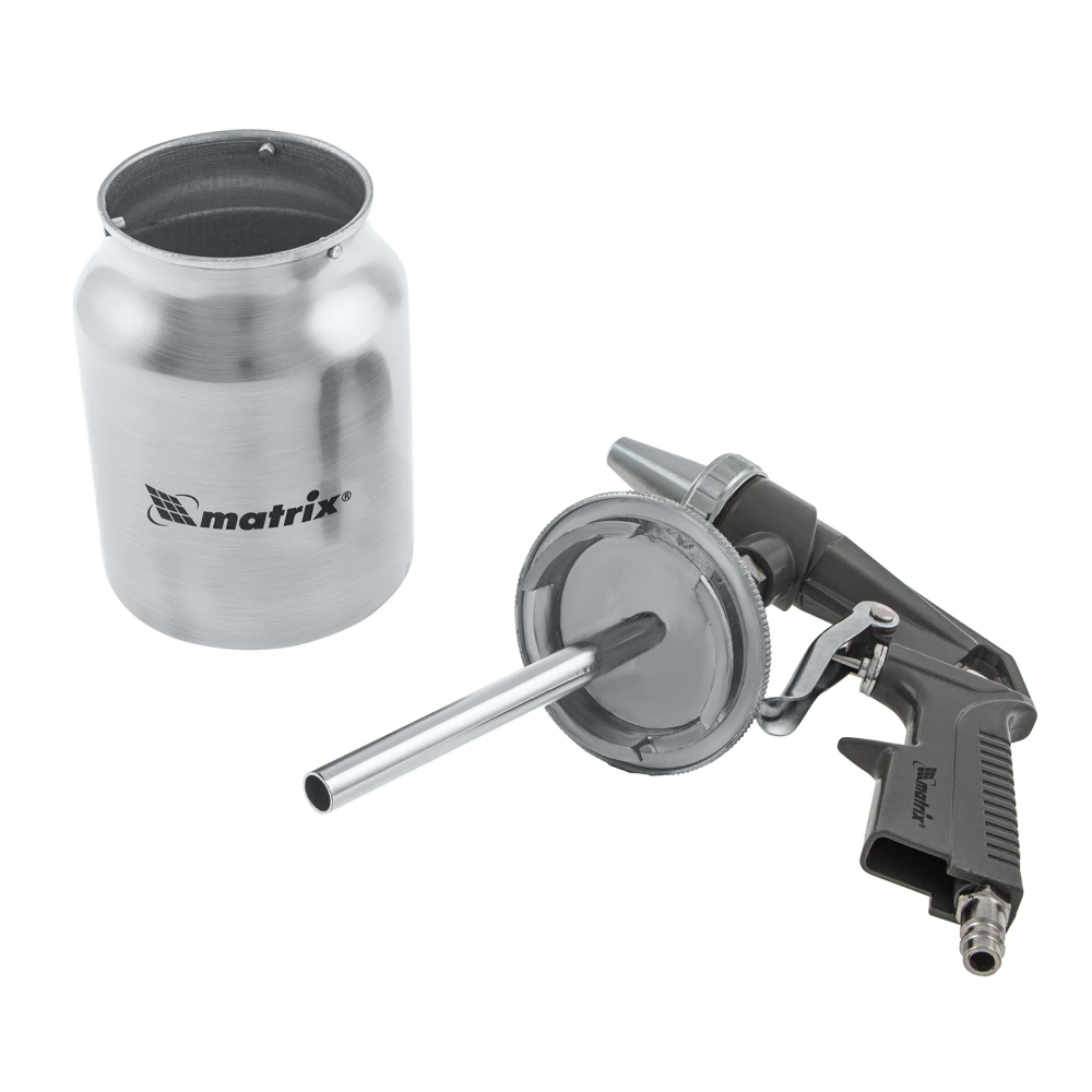 Пистолет пескоструйный с нижним бачком, пневматический Matrix - изображение 6