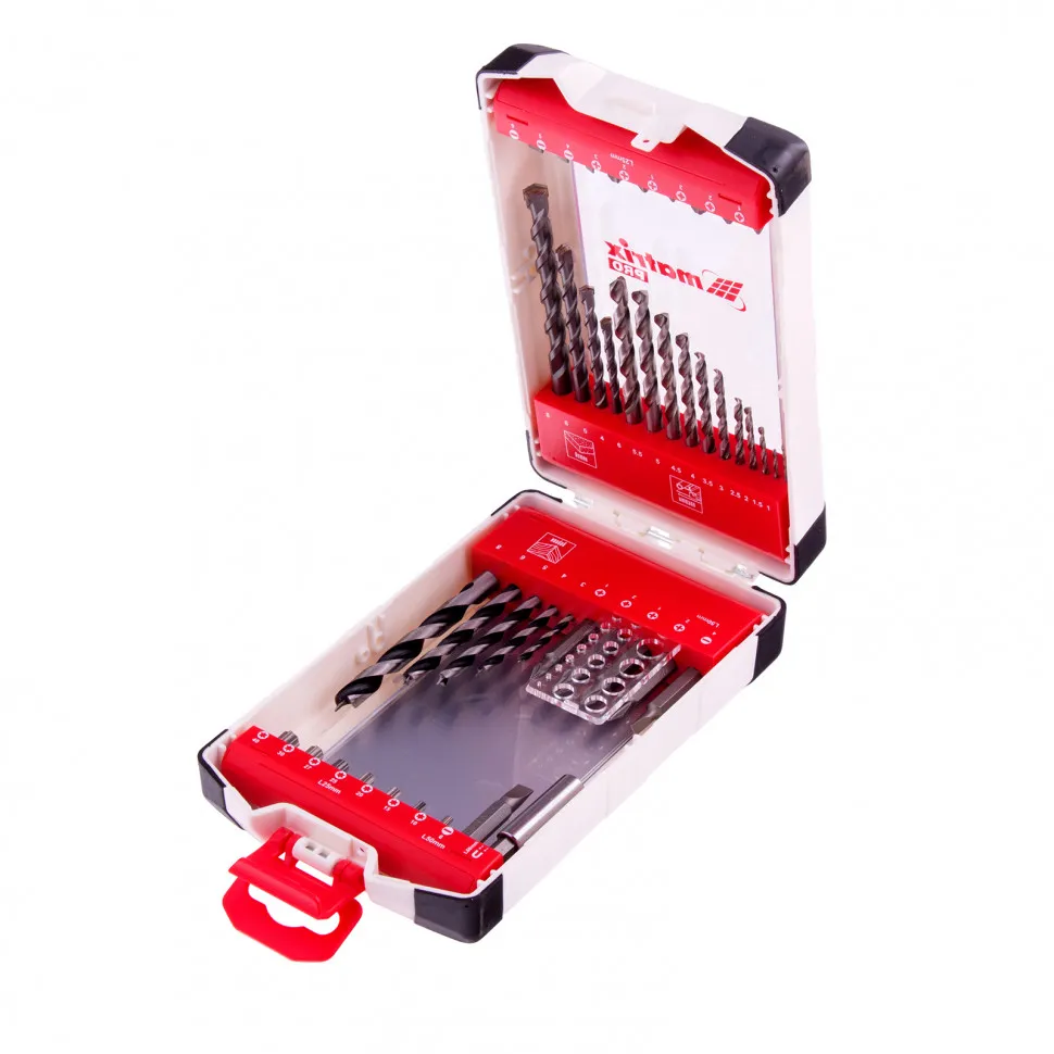 Набор сверл комбинированный Matrix Pro 44 шт 725644 - изображение 2