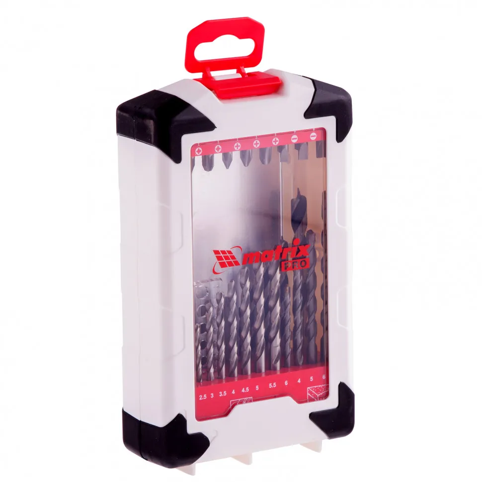 Набор сверл комбинированный Matrix Pro 44 шт 725644 - изображение 5