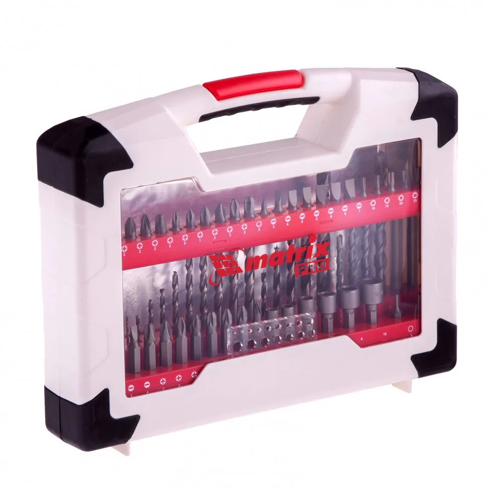 Набор сверл комбинированный Matrix Pro 75 шт 725675 - изображение 5