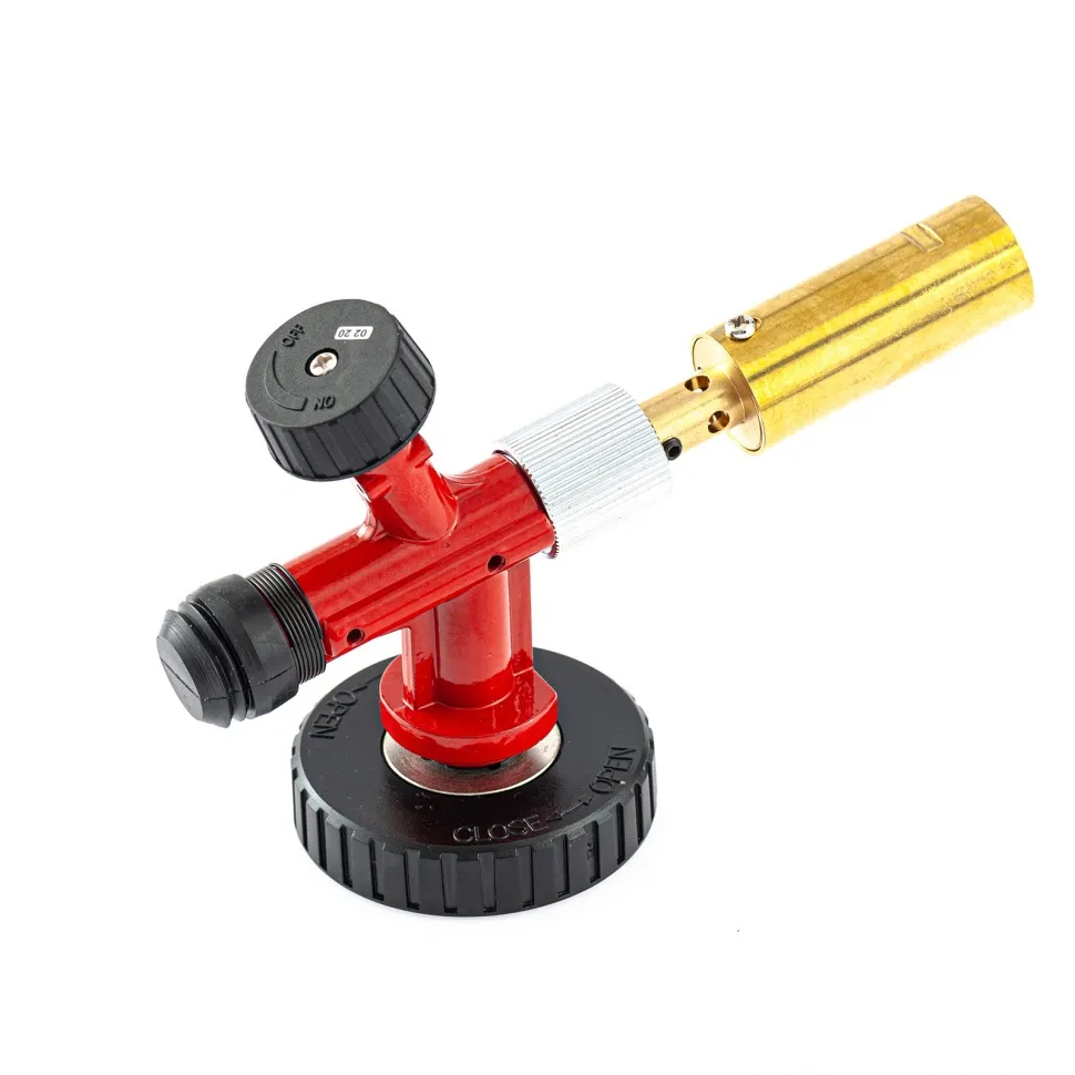 Профессиональная горелка на газовый баллон, пьезоподжиг, металлический корпус Matrix - изображение 3