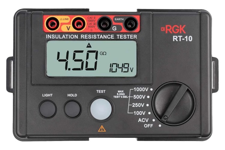 Мегаомметр RGK RT-10 + ПОВЕРКА 721364