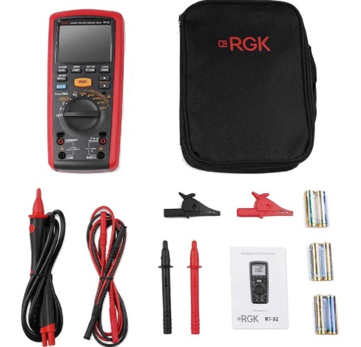 Мегаомметр RGK RT-32 + ПОВЕРКА 721388 - изображение 2