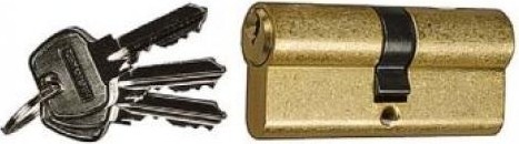 Механизм цилиндровый ЗУБР "МАСТЕР" тип "ключ-ключ", 5-PIN 70 мм 52101-70-1 52101-70-1