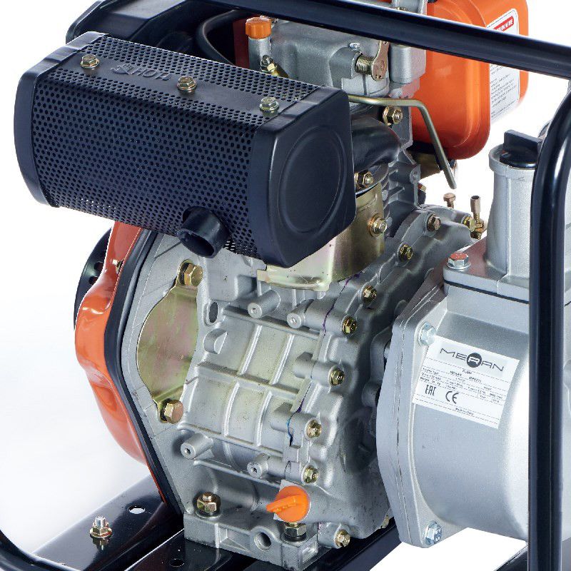 Дизельная мотопомпа для загрязненных вод Meran MPD201 - изображение 10