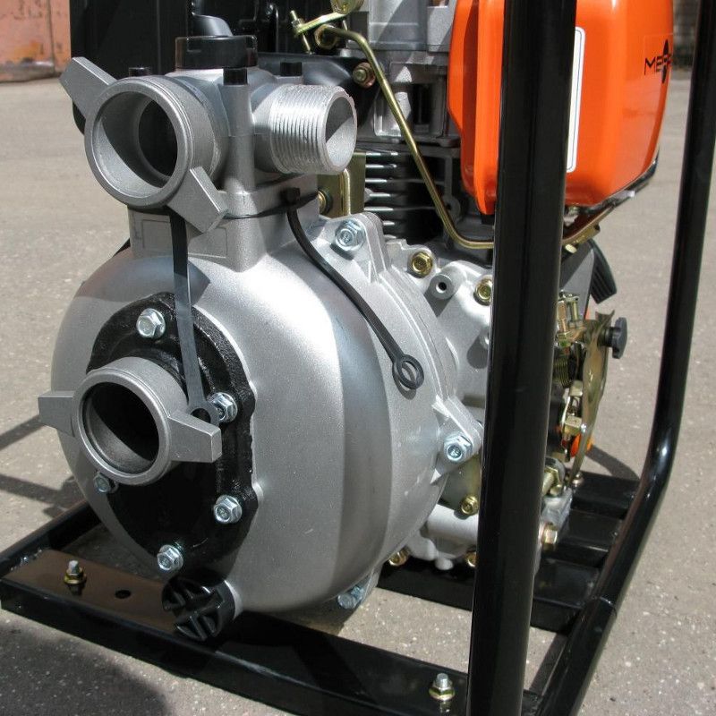 Дизельная мотопомпа Meran MPD201H (высоконапорная) - изображение 10