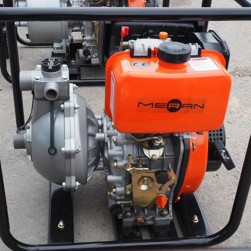 Дизельная мотопомпа Meran MPD201H (высоконапорная) - изображение 11