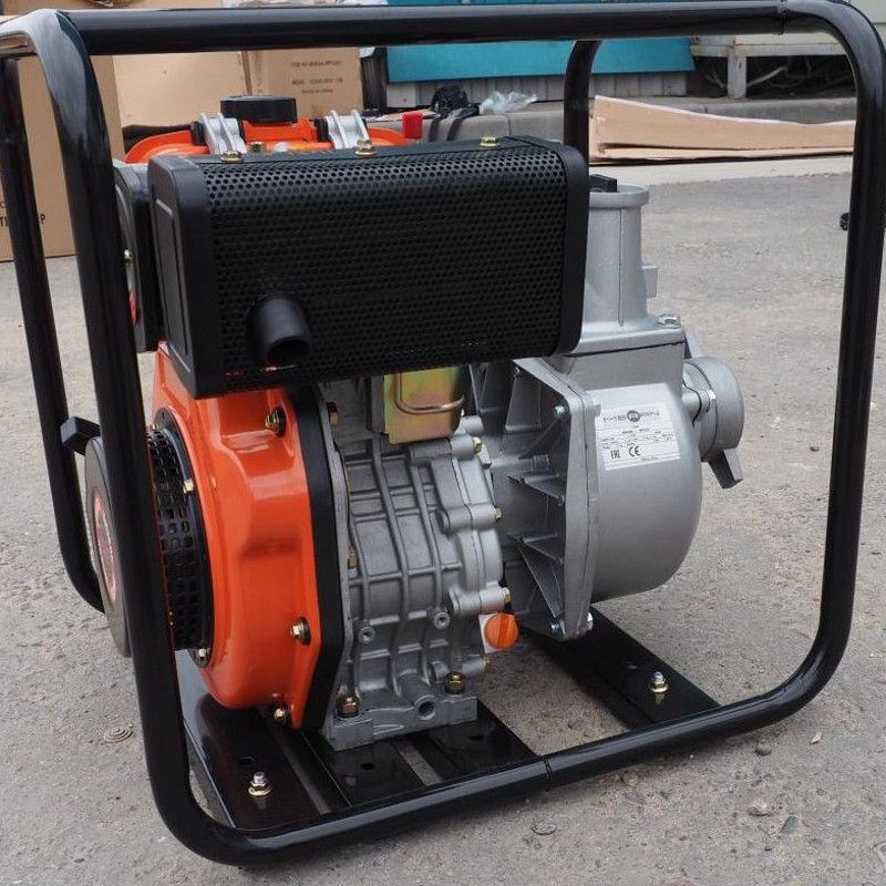 Дизельная мотопомпа для загрязненных вод Meran MPD401 - изображение 6