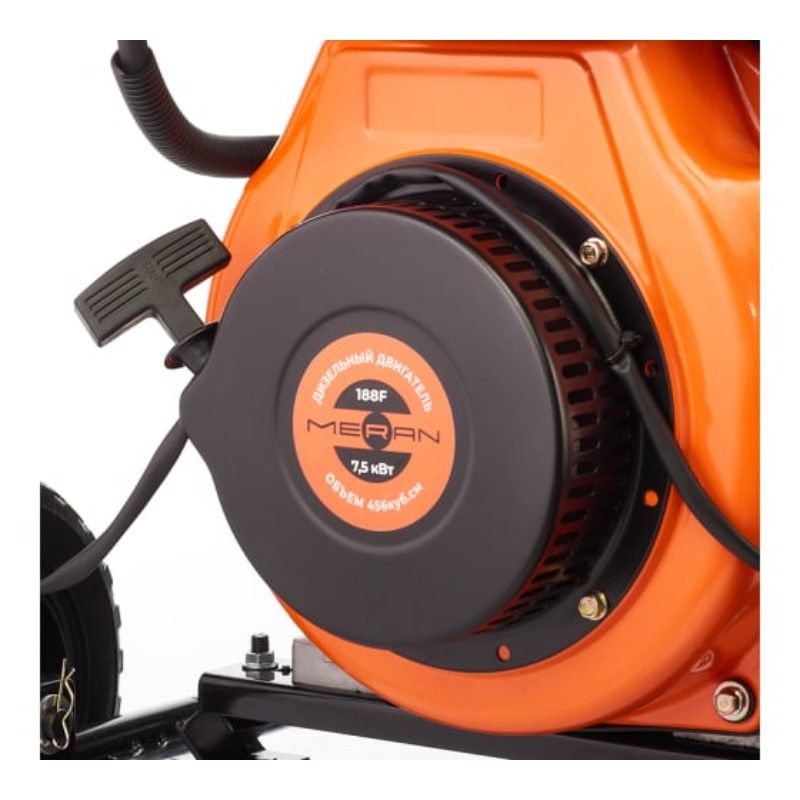 Дизельная мотопомпа для сильно загрязненных вод Meran MPD401T - изображение 8