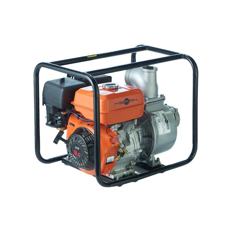 Бензиновая мотопомпа для загрязненных вод Meran MPG401 - изображение 9