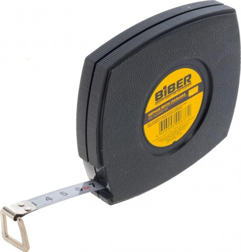 Мерная лента Biber 40 201 стальная 10м тов-049306