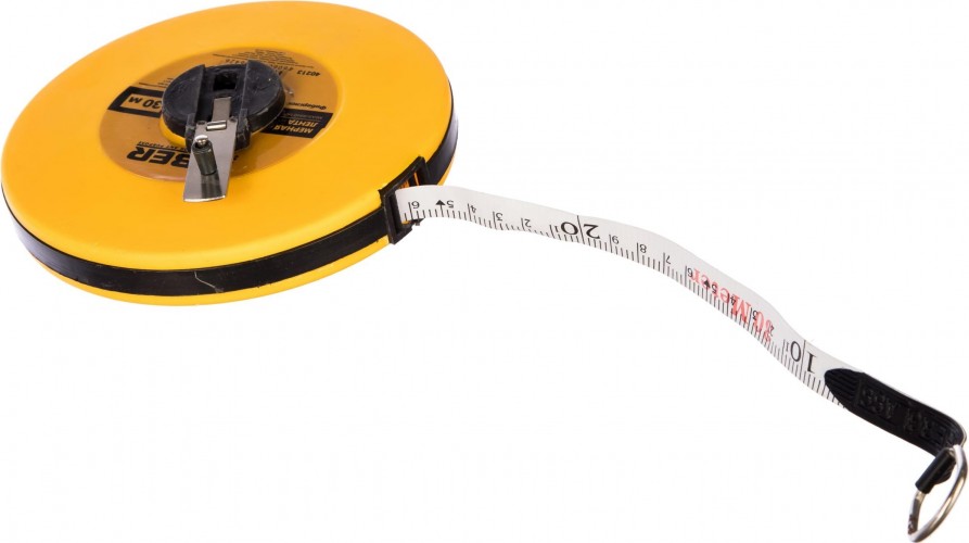 Мерная лента Biber 40 213 фиберглассовая 30м тов-049313