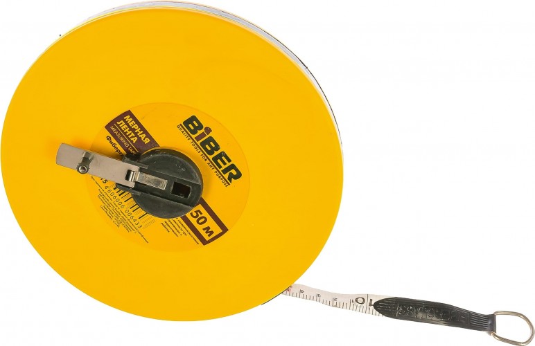 Мерная лента Biber 40 215 фиберглассовая 50м тов-049314