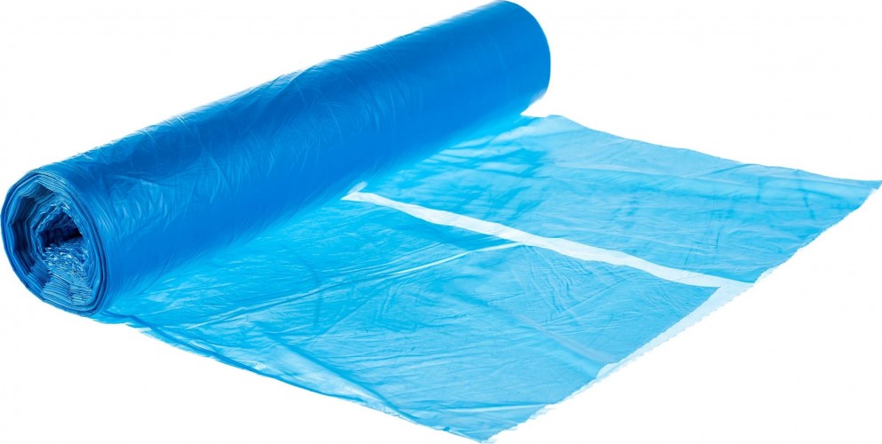 Мешок строительный STAYER Comfort мешки особопрочные для сбора мусора, голубые, 120л 39156-120 - изображение 4