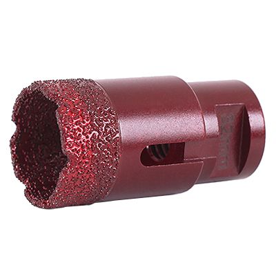 Коронка алмазная вакуумная Messer по камню 18х15х40хM14 (сухое и мокрое сверление)