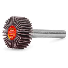 Круг MESSER шлифовальный лепестковый с оправкой (на шпильке) 22х10х6 #100 - изображение 2