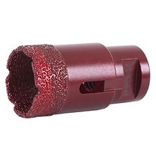 Коронка алмазная вакуумная Messer по камню 25х15х40хM14 (сухое и мокрое сверление) - изображение 2