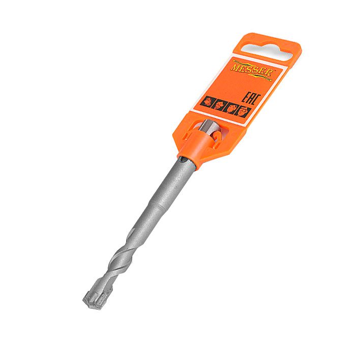 Бур по бетону MESSER 25х460 мм с хвостовиком SDS-Plus (тип +)