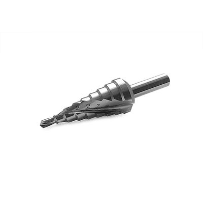 Ступенчатое сверло со спиральной канавкой Messer 4-30 мм 14 ступеней