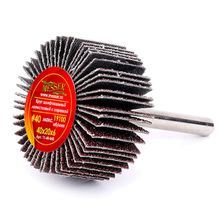 Круг MESSER шлифовальный лепестковый с оправкой (на шпильке) 40х20х6 #40 - изображение 2