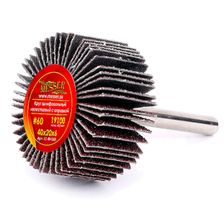 Круг MESSER шлифовальный лепестковый с оправкой (на шпильке) 40х20х6 #60 - изображение 2