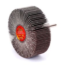 Круг MESSER шлифовальный лепестковый с оправкой (на шпильке) 80х30х6 #120 - изображение 2