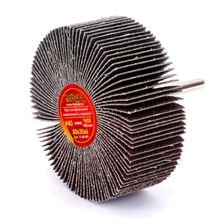 Круг MESSER шлифовальный лепестковый с оправкой (на шпильке) 80х30х6 #40 - изображение 2