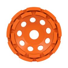 Двухрядная алмазная чашка MESSER B/S 125 ммп по бетону и граниту - изображение 2