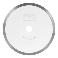 Алмазный диск для резки мрамора MESSER M/X, мокрый, 230D-2.0T-10W-25,4/22.2 - изображение 3