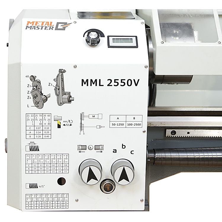 Станок токарный Metal Master MML 2550 V - изображение 2