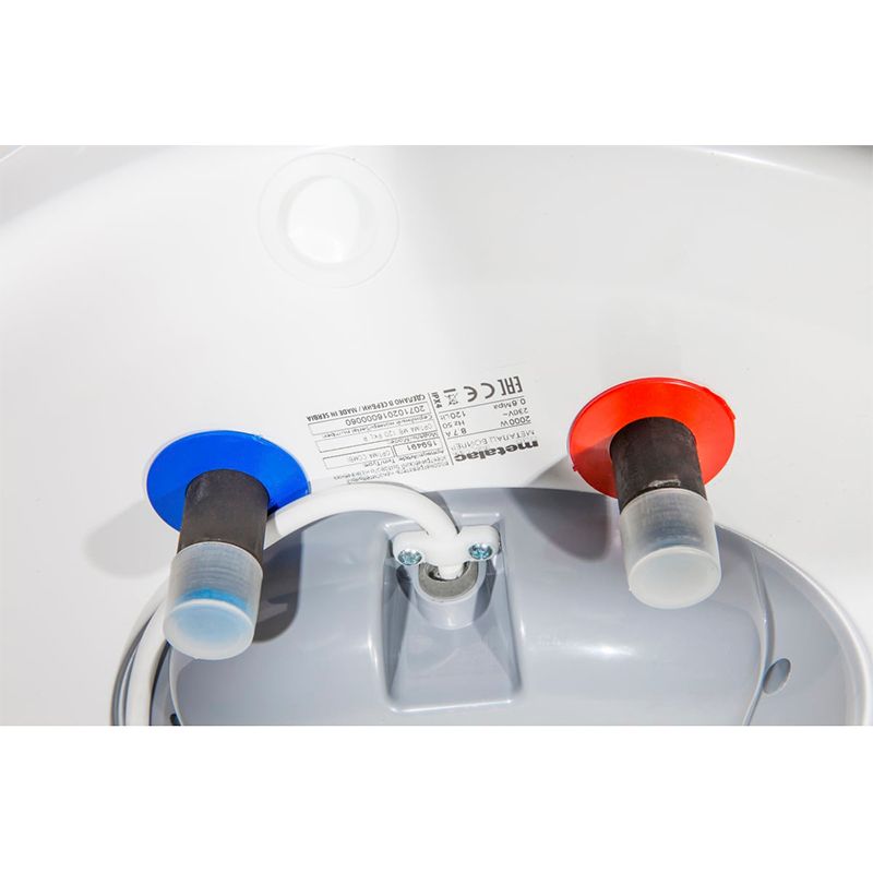 Накопительный комбинированный водонагреватель Metalac OPTIMA MB 80 PKL R (левое подключение) - изображение 3