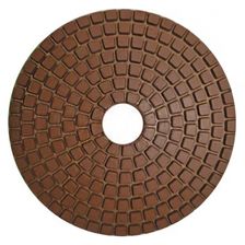 Круг алмазный гибкий шлиф. с водой (АГШК) METALLICA Optima 100x16 мм, Buff черный, по камню. в уп. - изображение 2