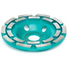 Чашка алмазная шлифовальная двухрядная METALLICA Optima 125x22,2 мм, по бетону - изображение 2